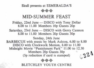 Esmeralda's - Mid-Summer Feast ticket