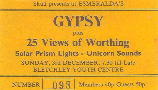 Esmeralda's - Gypsy ticket