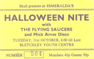 Esmeralda's - Halloween Nite ticket