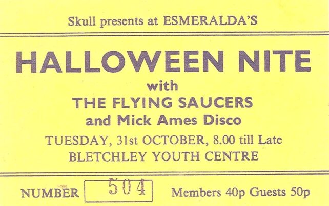 Esmeralda's - Halloween Nite ticket