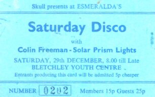 Esmeralda's - Saturday Disco ticket