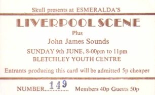 Esmeralda's - Liverpool Scene ticket