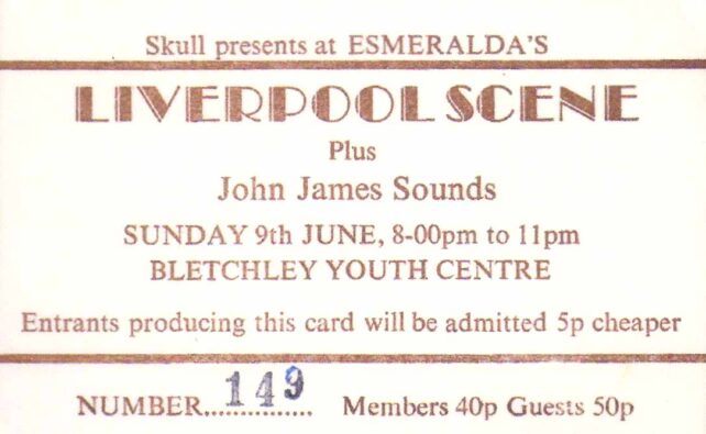 Esmeralda's - Liverpool Scene ticket