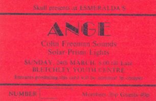 Esmeralda's - Ange ticket