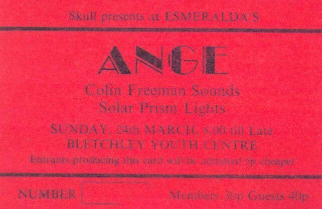 Esmeralda's - Ange ticket