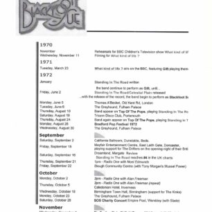 Blackfoot Sue tour dates