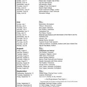 Blackfoot Sue tour dates