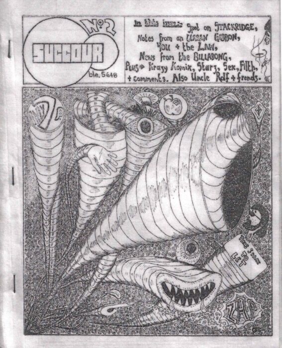 Cover of Succour magazine