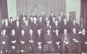 Seated group of gentlemen, possibly Bletchley Chamber of Trade