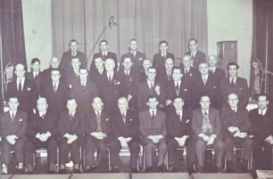 Seated group of gentlemen, possibly Bletchley Chamber of Trade