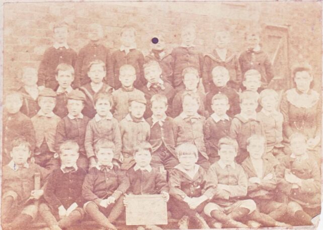 Boys at Fenny Stratford School