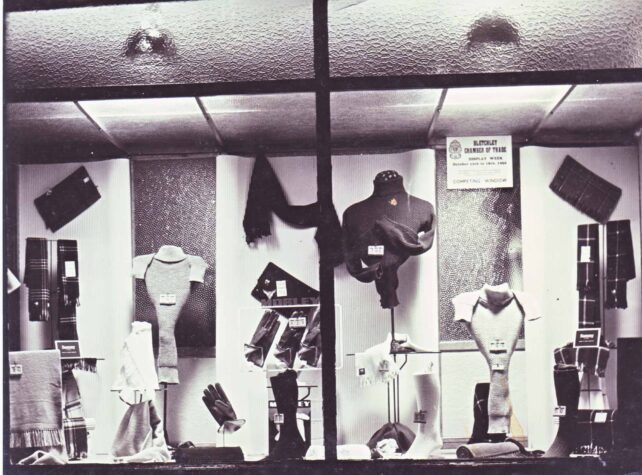 Cowlishaw shop window display