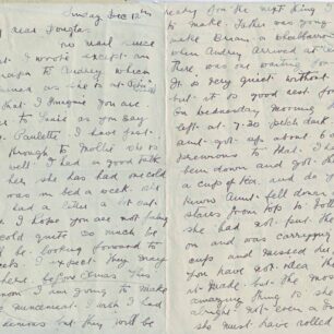Air Mail letter written on 12 Dec 1943 from Mother