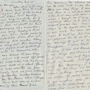 Air Mail letter written on 12 Nov 1944 from Mother