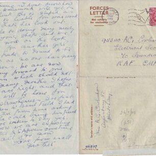 Forces letter written on 14 May 1945 from Mother