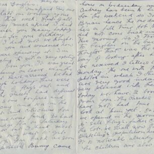 Forces letter written on 14 May 1945 from Mother