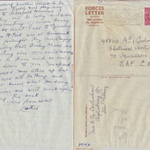 Forces letter written on 10 Jun 1945 from Mother