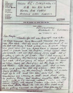 Airgraph written on 7 Jun 1942 from Dad