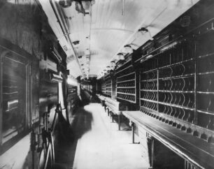Inside The Royal Mail coach