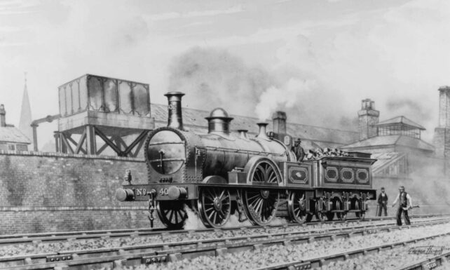 Bloomer Locomotive No. 401