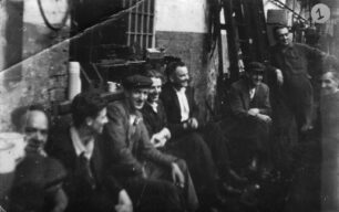 Men at break, Wolverton Works