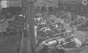 Machine shop, General view