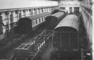 Coaches in welding arcade