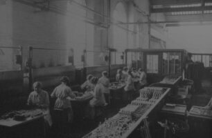 Brass finishing shop