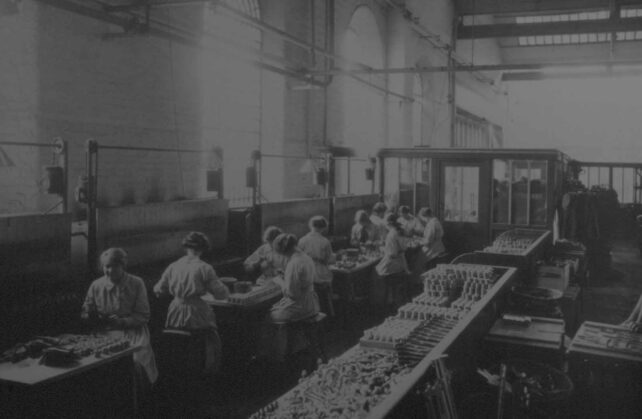Brass finishing shop