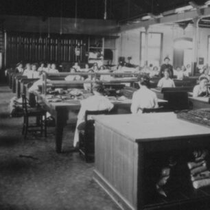 Sewing room