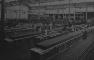 Girls working on munitions