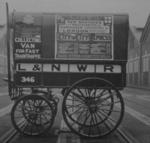 Wolverton Works product, collecting van L.N.W.R. 346