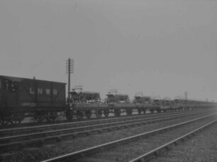 Transporting wagons by rail
