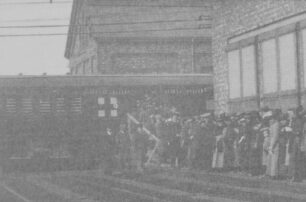 Viewing the Ambulance train
