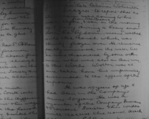 Extract from The Works Log Book