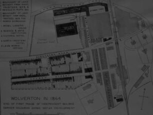 Map of Wolverton 1864