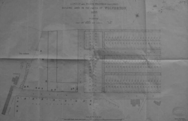 Map of Wolverton Works 1899