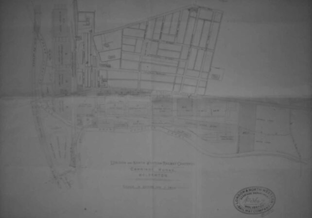 Plan of Wolverton carriage works