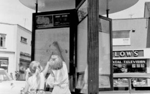 Information Stand, Queensway, Bletchley August 1971
