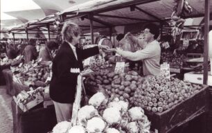 Bletchley Market, Queensway, 16 October 1986
