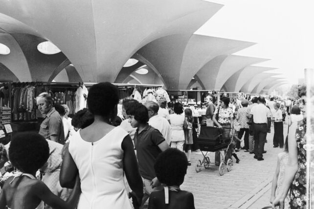 Bletchley Market, Queensway, late 1970s - early 1980s