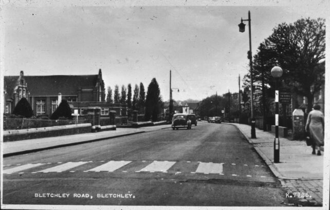 Bletchley Road (as Queensway was known then) 1953-4