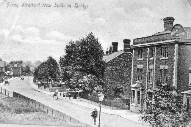 Park Hotel, Bletchley Road (now Queensway) c. 1900