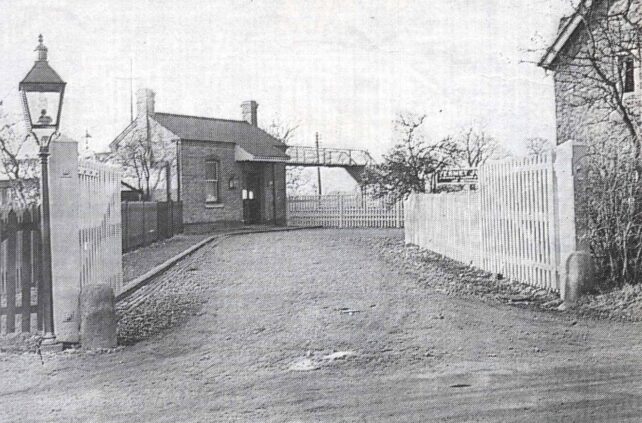 Verney Junction Station Entrance