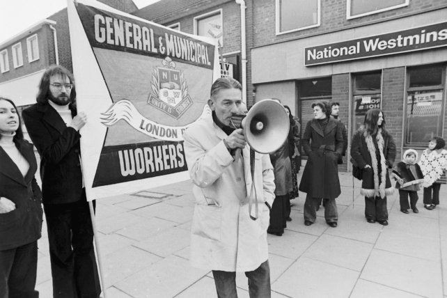 Education protest, Queensway, undated (1970s)