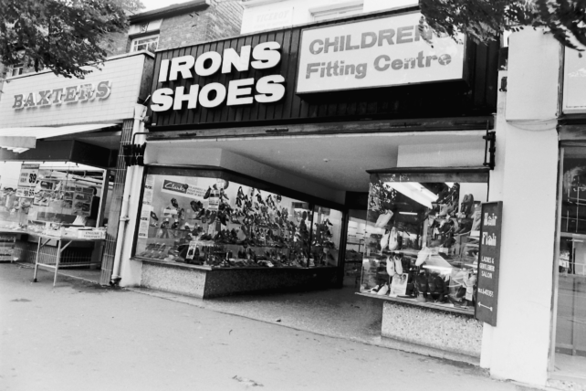 Irons Shoes, August 1983