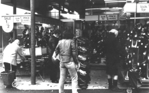 Shoe sale, Queensway, January 1983