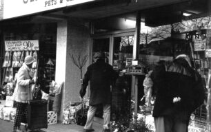 Cramphorns Pets & Garden Shop on Queensway, December 1982