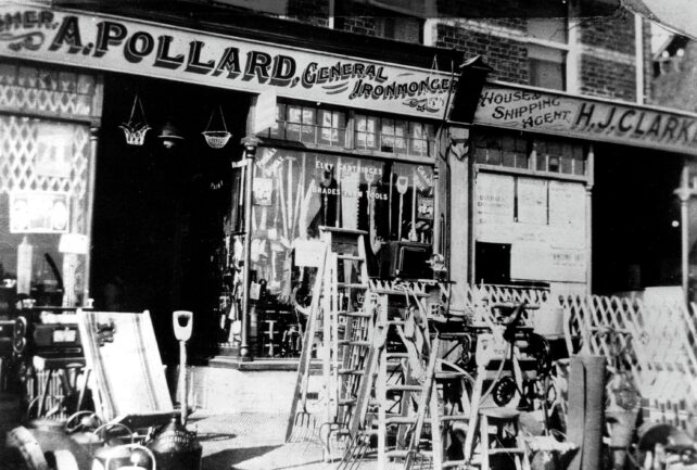Pollards Hardware (ironmonger) & Hedley Clarke, undated