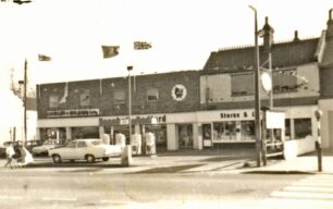 Cowley & Wilson Garage, Queensway, Bletchley 1972